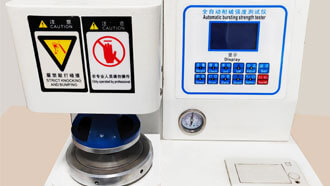 Fully automatic burst strength testing machine