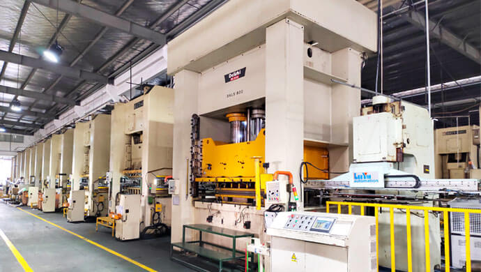 Stamping processing